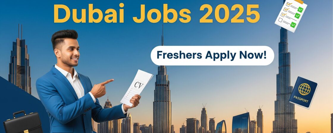 Dubai Latest Jobs For Fresher 2025