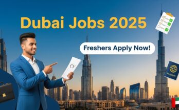 Dubai Latest Jobs For Fresher 2025