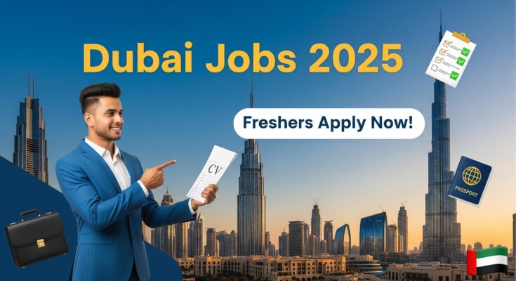 Dubai Latest Jobs For Fresher 2025